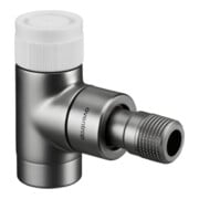 Vanne thermostatique OV E 1/2 coin, exécution inox-3