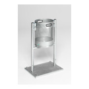 VAR Abfallsammelgerät Typ AG 02 feuerverzinkt 27 l