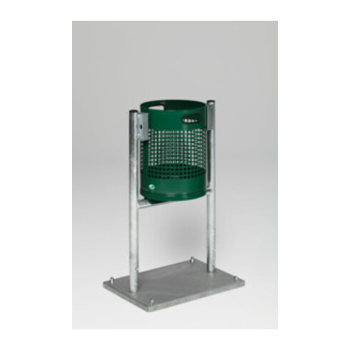 VAR Abfallsammelgerät Typ AG 02 moosgrün 27 l