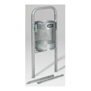 VAR Abfallsammelgerät Typ AG 05 feuerverzinkt 27 l