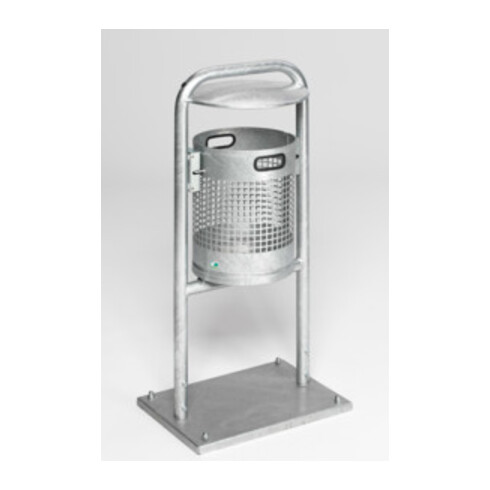 VAR Abfallsammelgerät Typ AG 06 feuerverzinkt 27 l