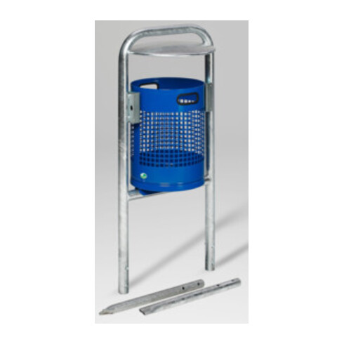 VAR Abfallsammelgerät Typ AG 07 enzianblau 27 l