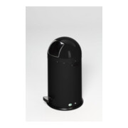 VAR Abfallsammler mit Fußpedal, schwarz