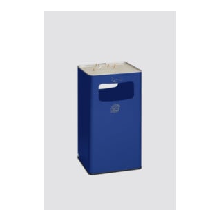 VAR Abfallsammler/Ascher B 42R enzianblau 96,1 l