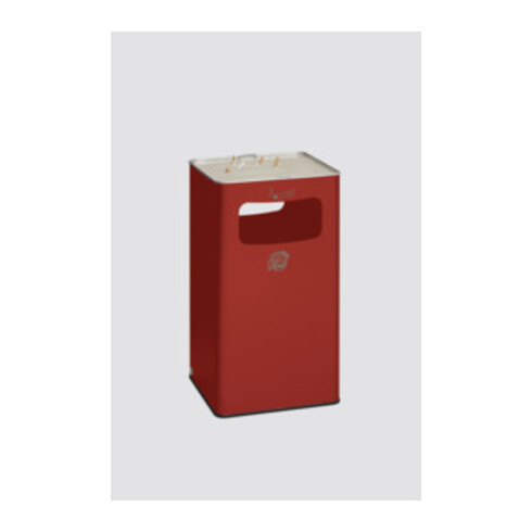 VAR Abfallsammler/Ascher B 42R rot 96,1 l