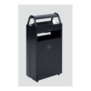 VAR Abfallsammler/Ascher B 48 anthrazit 9 l/60 l