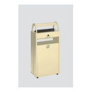 VAR Abfallsammler/Ascher B 48 elfenbein 9 l/60 l