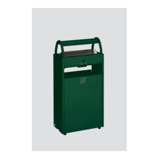 VAR Abfallsammler/Ascher B 48 moosgrün 9 l/60 l