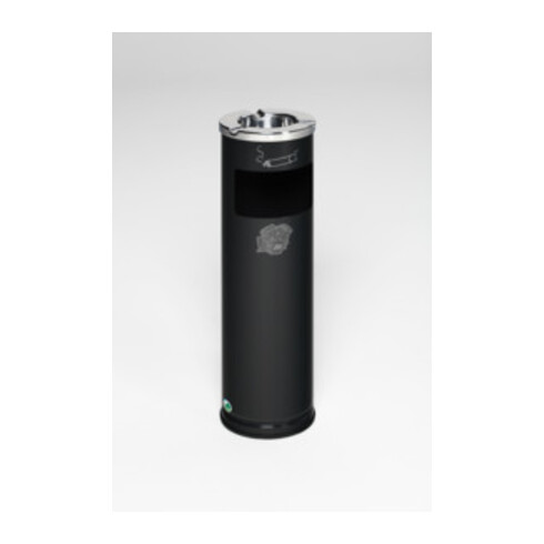 VAR Abfallsammler/Ascher D 20 anthrazit 11,6 l/0,2 l