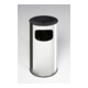 VAR Abfallsammler/Ascher H 71 K Edelstahl 44 l-1