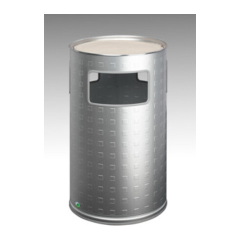 VAR Abfallsammler/Ascher H 75 Alu eloxiert 69,2 l