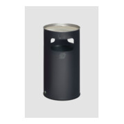 VAR Abfallsammler/Ascher H 75K anthrazit 69,2 l