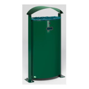 VAR Abfallsammler E 03 moosgrün 90 l