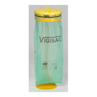 VAR Appareil sur pied (avec couvercle en plastique) jaune