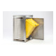 VAR Armoire pour conteneur à déchets, acier inoxydable, pour bac 240 l-4
