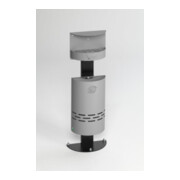 VAR Ascher/Abfall-Kombination H 98 silber 13 l