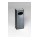 VAR Ascher/Abfallsammler 32 l Abdeckung Edelstahl poliert antik-silber struktur 32 l-1