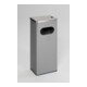 VAR Ascher/Abfallsammler 32 l Abdeckung Edelstahl poliert silber 32 l-1