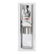 VAR Ascher AG 120 avec surfaces publicitaires acier inoxydable 15 l