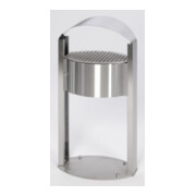 VAR Ascher AG 120 Cendrier en acier inoxydable 15 l