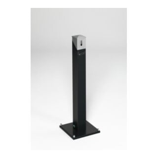 VAR Ascher-Standsäule SG 105 E Korpus anthrazit - Kopfteil silber 2 l