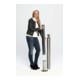 VAR Aschersäule H 103 Edelstahl matt 4,2 l-1