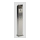 VAR Cendrier/Collecteur de déchets colonne SG 115 inox 2 l/5 l-1