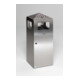 VAR Cendrier combiné H 92 perforé inox 80 l-1
