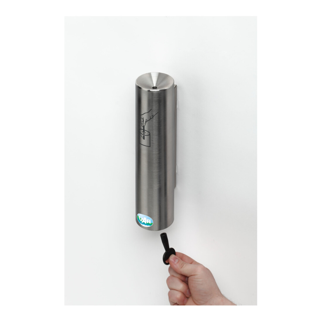 VAR Cendrier de sécurité H 30 inox 0,6 l