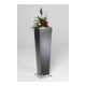 VAR Cendrier H 110 avec insert à cendres/insert pour plantes argent antique 1,4 l-1