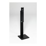 VAR Cendrier mural B 12 avec pied anthracite 3,5 l