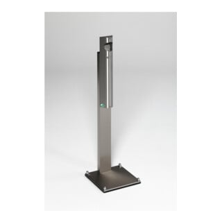 VAR Cendrier mural B 12 inox avec pied 3,5 l
