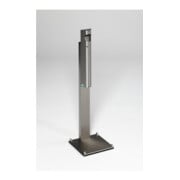 VAR Cendrier mural B 12 inox avec pied 3,5 l