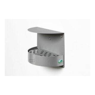 VAR Cendrier mural H 23 verrouillable argent 1,5 l