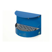 VAR Cendrier mural H 23 verrouillable bleu gentiane (RAL 5010) 1,5 l