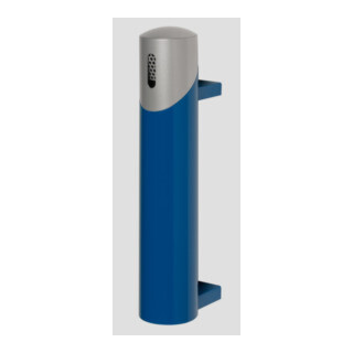 VAR Cendrier mural SG 65 bleu gentiane - tête argentée 1,4 l