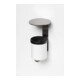 VAR Cendrier mural WH 10 avec toit VA blanc 0,6 l-1