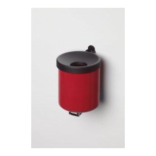 VAR Cendrier mural WH 10 rouge 0,6 l
