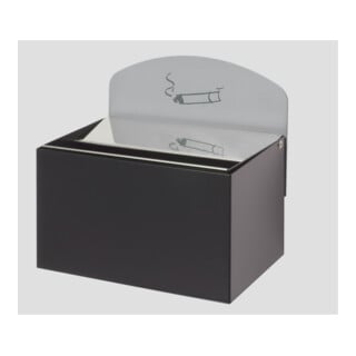 VAR Cendrier mural WH 13 avec plaque anthracite 0,8 l