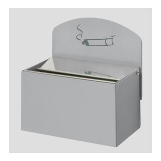 VAR Cendrier mural WH 13 avec plaque argent 0,8 l