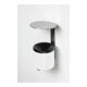 VAR Cendrier mural WH 16 avec toit VA blanc 2,4 l-1