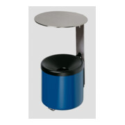 VAR Cendrier mural WH 16 avec toit VA bleu gentiane 2,4 l