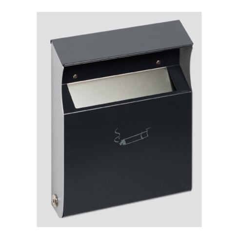 VAR Cendrier mural WH 28 anthracite 2 l
