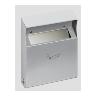 VAR Cendrier mural WH 28 argent 2 l
