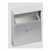 VAR Cendrier mural WH 28 argent 2 l