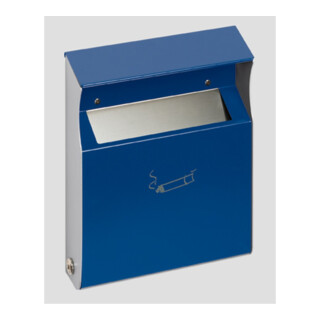 VAR Cendrier mural WH 28 bleu gentiane 2 l