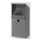 VAR Cendrier mural WH 41 argent 3,7 l-1