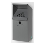 VAR Cendrier mural WH 41 argent 3,7 l