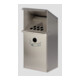 VAR Cendrier mural WH 41 inox 3,7 l-1