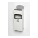 VAR Cendrier mural WH 51 avec panneau blanc 0,8 l/4 l-1